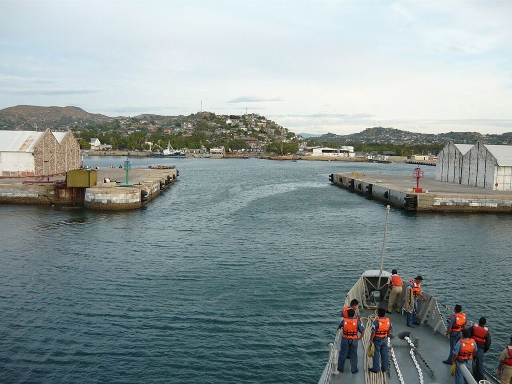 Salina Cruze -Jetty, Mexico